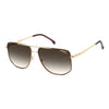 355 Double-Bridge Sunglasses Metal Temples