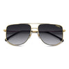 355 Double-Bridge Sunglasses Metal Temples