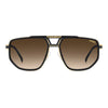 1072 Double-Bridge Stainless Steel Sunglasses