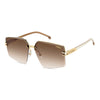 1074 Rimless Geometric Sunglasses