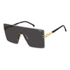 1075 Rimless Square Shield Women's Sunglasses