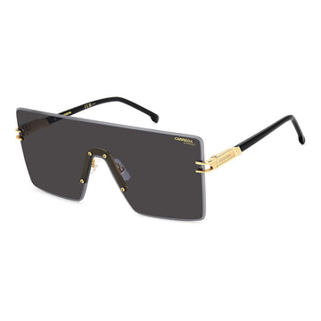 1075 Rimless Square Shield Women's Sunglasses