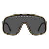 C Sport 02 Shield-Style Wraparound Sunglasses