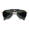 C Sport 05 Metal Double-Bridge Sunglasses