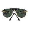 C Sport 05 Metal Double-Bridge Sunglasses