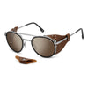 C Sport 05 Metal Double-Bridge Sunglasses