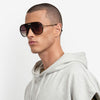 C Sport 06 Two-Tone Pilot Sunglasses