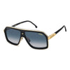 CA 1053 Titanium Aviator Sunglasses with Brow Bar