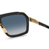 CA 1053 Titanium Aviator Sunglasses with Brow Bar
