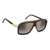 CA 1053 Titanium Aviator Sunglasses with Brow Bar
