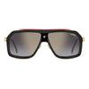 CA 1053 Titanium Aviator Sunglasses with Brow Bar