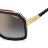 CA 1053 Titanium Aviator Sunglasses with Brow Bar