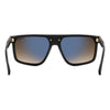 Carrera Victory C 14 Square Sunglasses Matte Black – back view