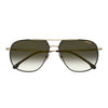 363 Double-Bridge Sunglasses Metal Temples