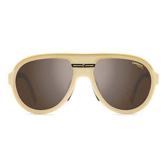 Carrera C SPORT 09 Aviator Sunglasses with Magnetic Side Spoilers – front view