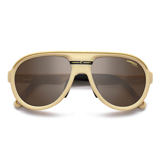 Carrera C SPORT 09 Aviator Sunglasses with Magnetic Side Spoilers – close front view