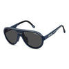 Carrera C SPORT 09 Aviator Sunglasses with Magnetic Side Spoilers Matte Blue – angled view