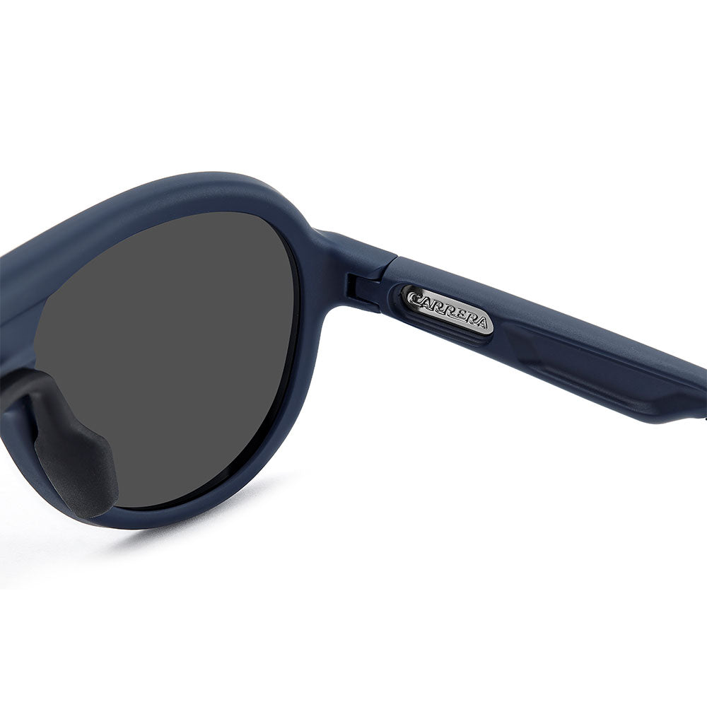 Carrera C SPORT 09 Aviator Sunglasses with Magnetic Side Spoilers Matte Blue – inside temple detail