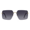 3044 Square-Frame Rimless Sunglasses