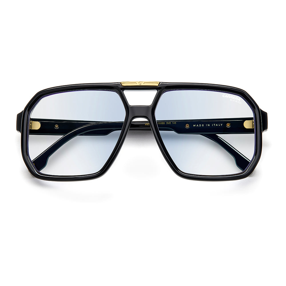 VICTORY C 01/BB Black Gold | Carrera Blue Light Glasses