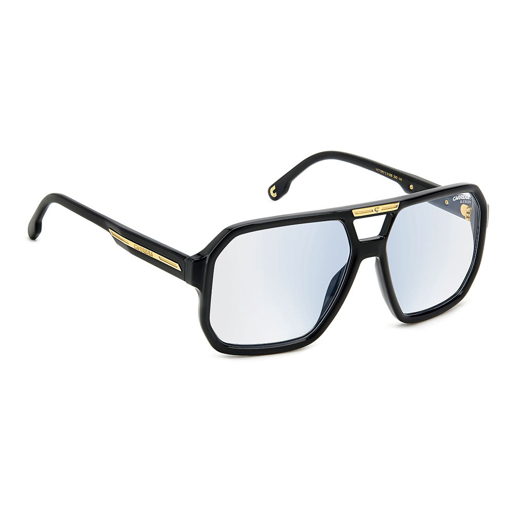 VICTORY C 01/BB Black Gold | Carrera Blue Light Glasses