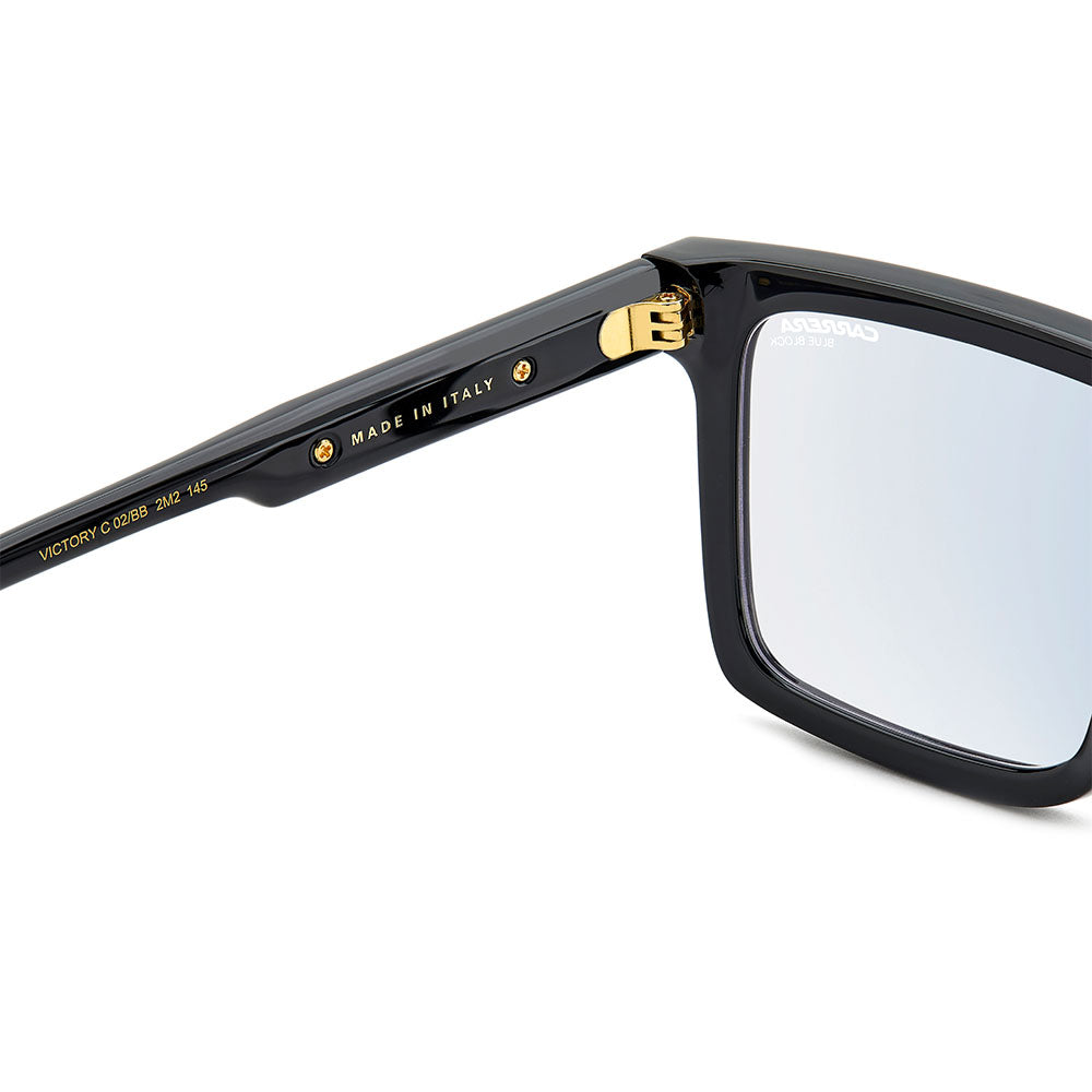 VICTORY C 02/BB Black Gold | Carrera Blue Light Glasses