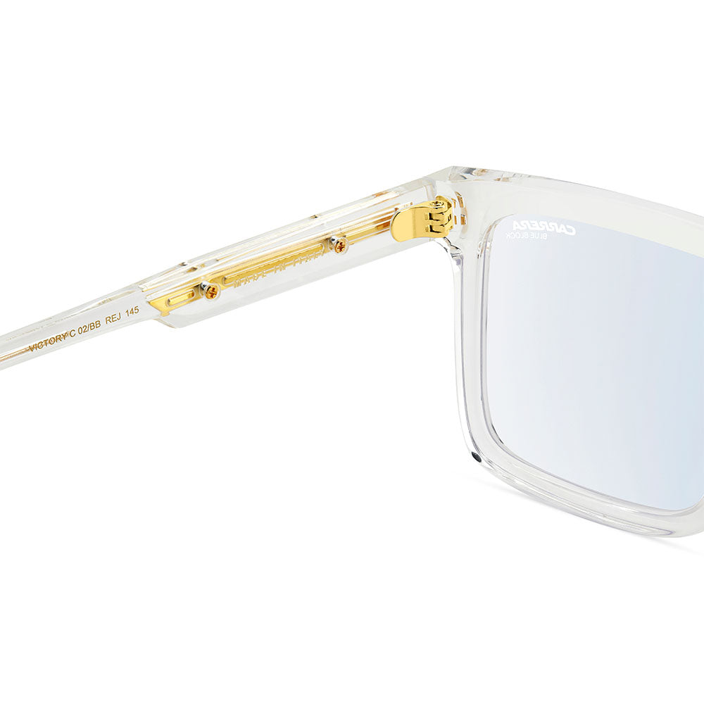 VICTORY C 02/BB Crystal Gold | Carrera Blue Light Glasses