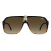 1014 Mens Brown-Gradient Navigator Sunglasses