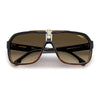 1014 Mens Brown-Gradient Navigator Sunglasses