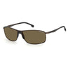 8039 Mens Narrow Frame Rectangular Sunglasses