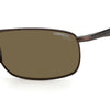 8039 Mens Narrow Frame Rectangular Sunglasses