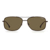 8040 Mens Lightweight Rectangular Sunglasses