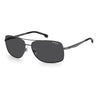 8040 Mens Lightweight Rectangular Sunglasses