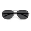 8040 Mens Lightweight Rectangular Sunglasses