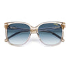 3002 Women's Square Frame Designer Sunglasses