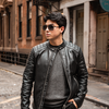 1069 Hexagon Sunglasses with Gradient Lenses