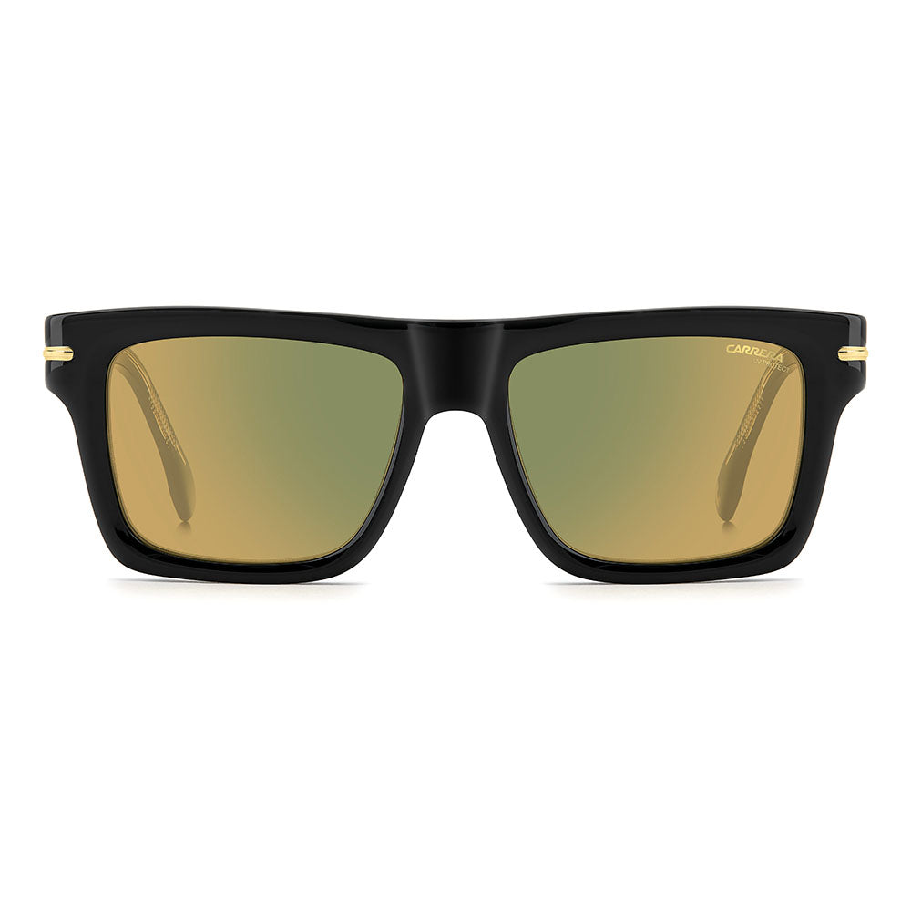 Carrera 305/S Square Sunglasses in Black Carrera 305/S M4P 08 Sunglasses Striped Black - eye-oo.com main image 4