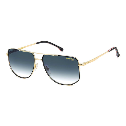 355 Double-Bridge Sunglasses Metal Temples