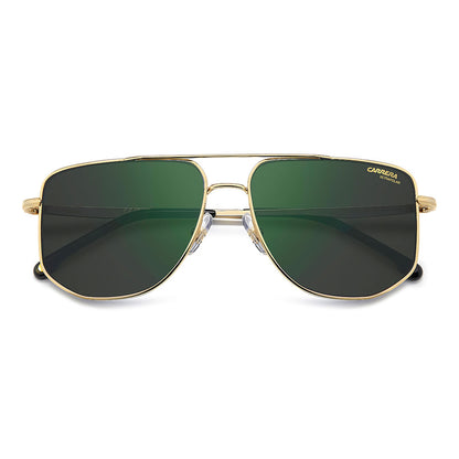 CARRERA 355/S, Gold Black - Green Polarized
