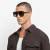 VICTORY C 09/S Oversized Square Italian Sunglasses