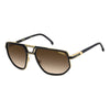 1072/S Double-Bridge Stainless Steel Sunglasses