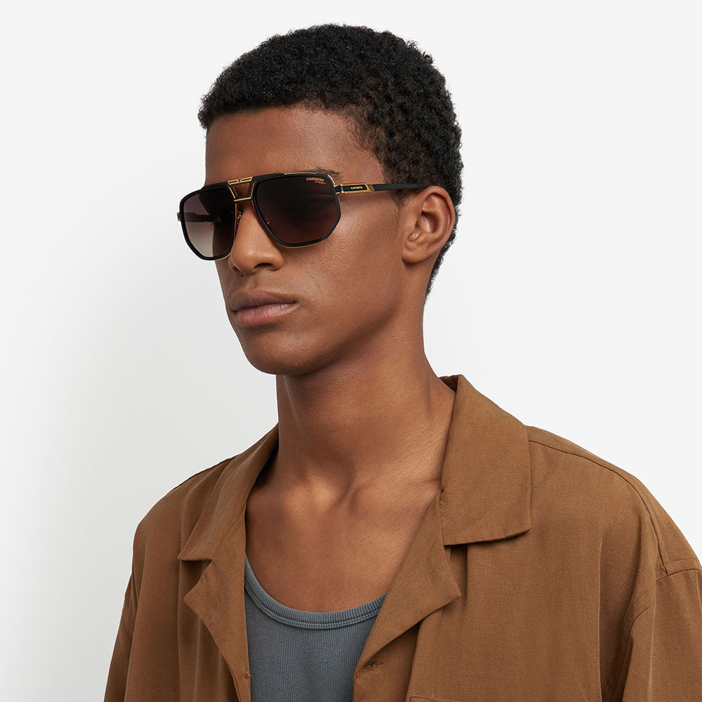 1072 | Double-Bridge Stainless Steel Sunglasses - Carrera® US