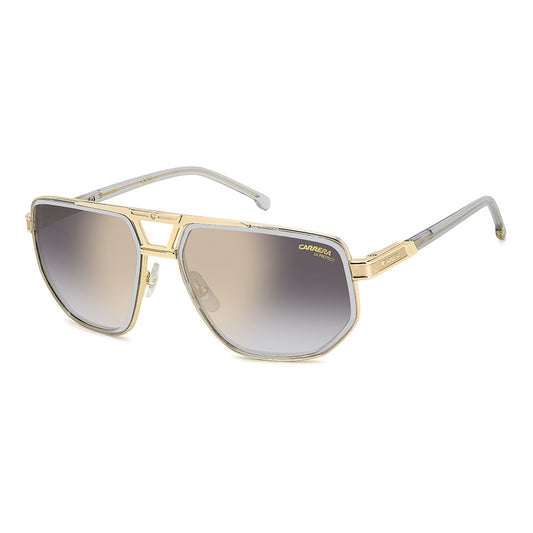 1072/S Double-Bridge Stainless Steel Sunglasses