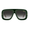 Flaglab 18 Two-Tone Oversized Shield Sunglasses