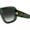 Flaglab 18 Two-Tone Oversized Shield Sunglasses