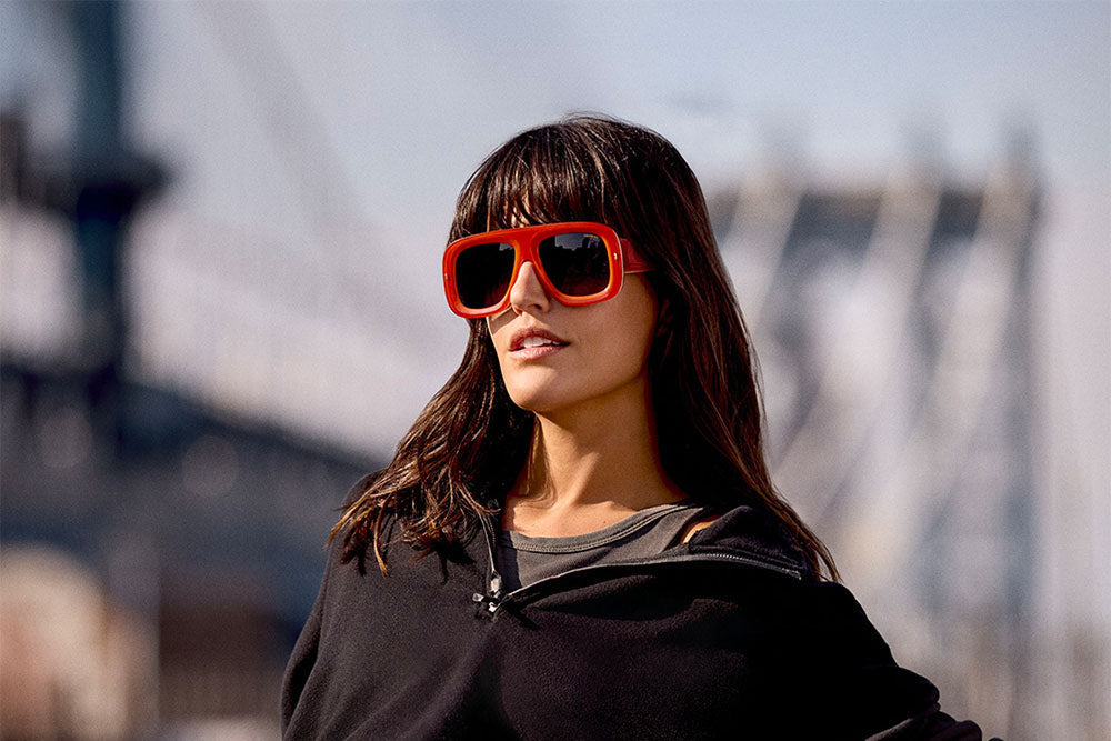 Flaglab 18 Two-Tone Oversized Shield Sunglasses - Carrera® US