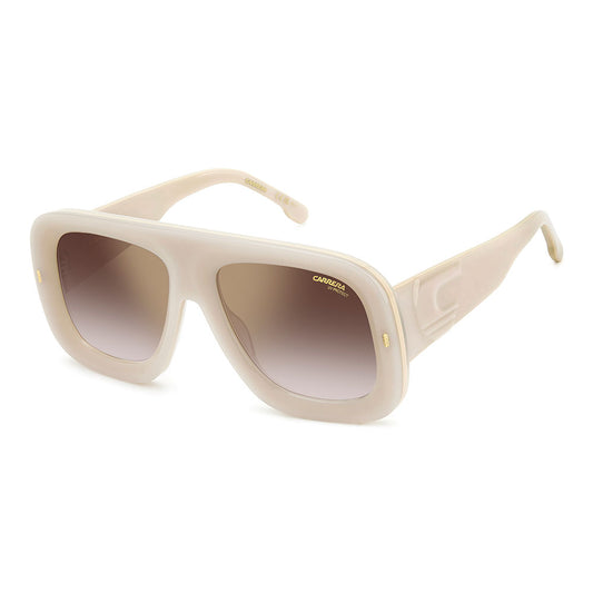 Flaglab 18 Two-Tone Oversized Shield Sunglasses