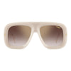 Flaglab 18 Two-Tone Oversized Shield Sunglasses