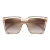 3067 Women's Square Sunglasses with Rivet Details