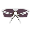 C Sport 04 Flat-Top Rectangular Sunglasses